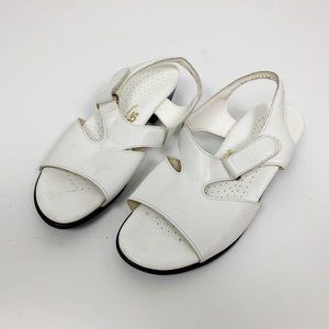 SAS Suntimer Sandal White 7.5 Women's Shoes